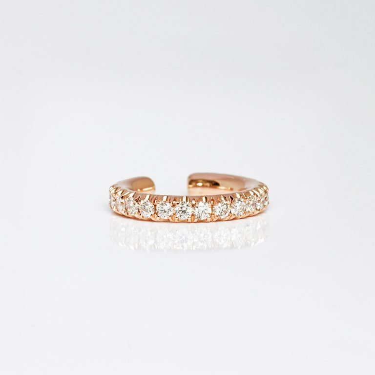 Pave Brown Diamond Earcuff main image 0