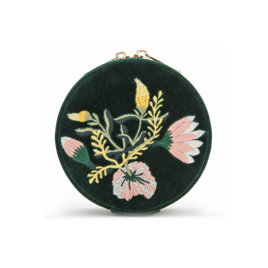 Zoe Travel Round forest Green